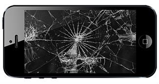 Разбитый экран Айфона
