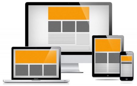 Пример скрытия блоков в адаптивном дизайне сайта