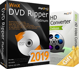 Профессиональная и простая программа WinX DVD Ripper Platinum для копирования и кодирования DVD видео в другие форматы