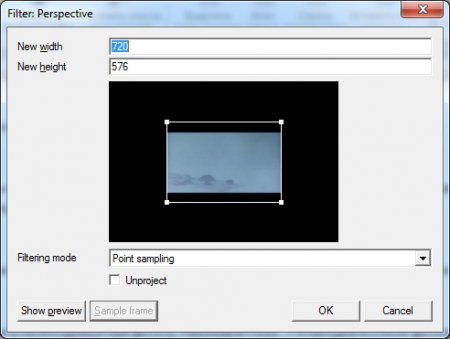 Как обрезать края видео в virtualdub?