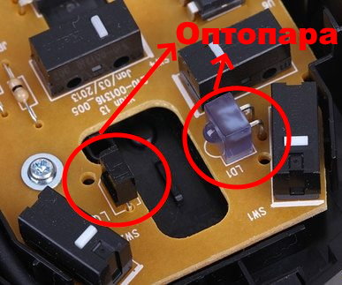 Компьютерные мышки оптический энкодер